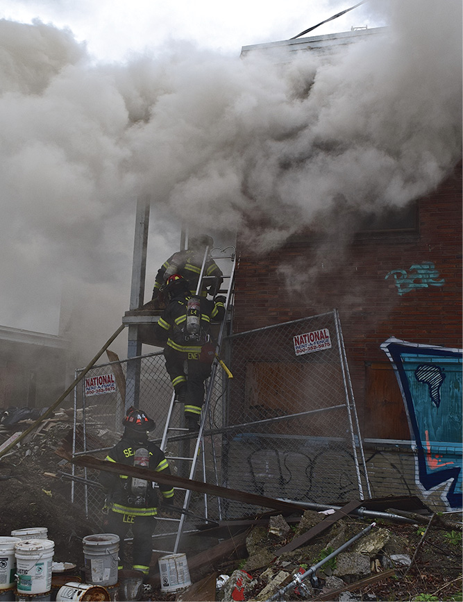 The heavy debris and piles of dirt crews had to navigate.