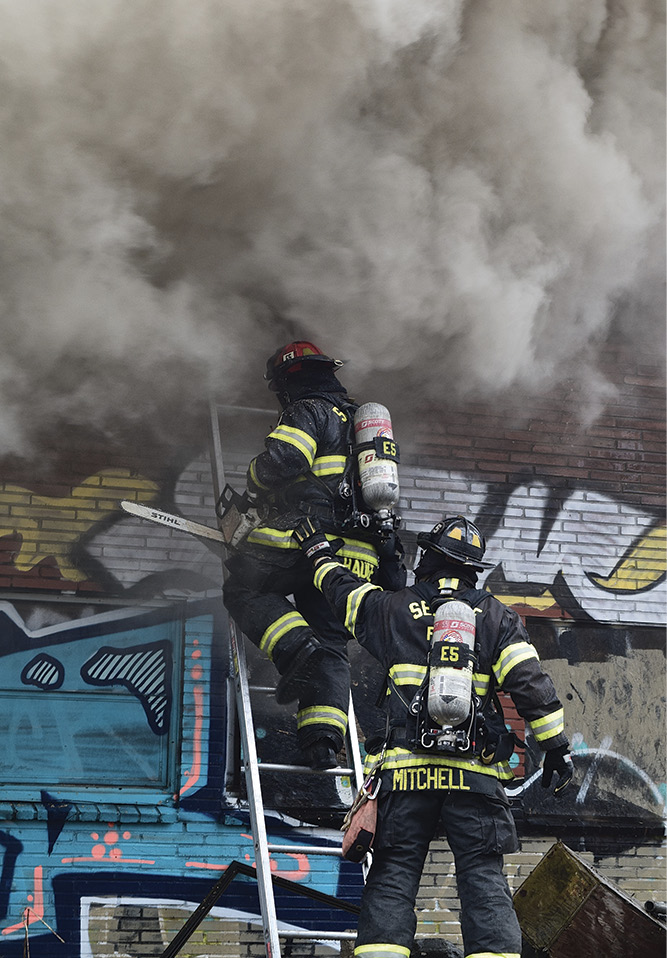 “Softening” of the structure and the creation of vent openings.