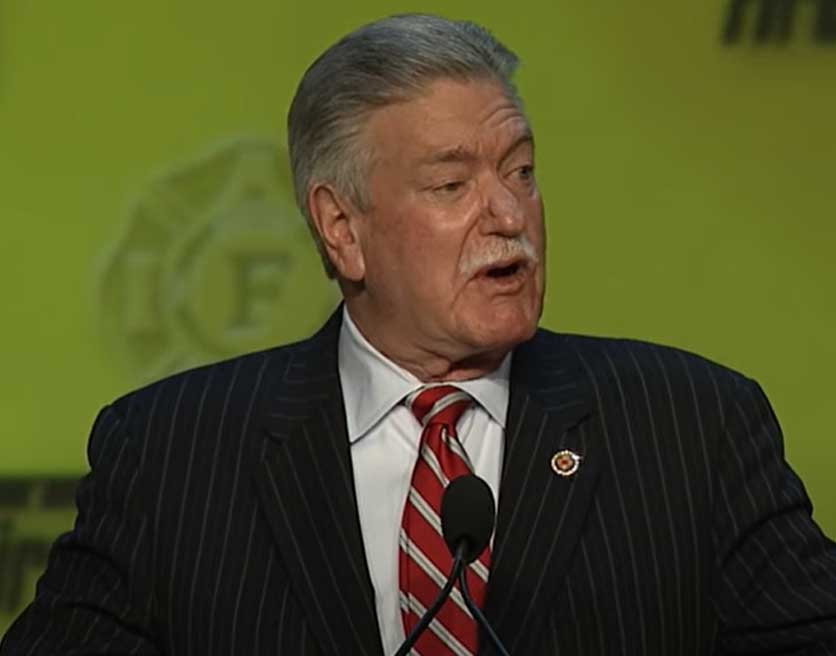 IAFF General President Harold Schaitberger