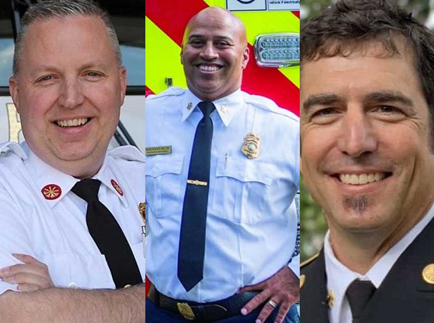 Recent fire service promotions