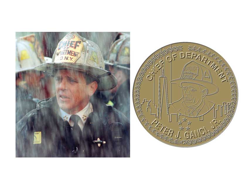 New design for Pete Ganci medal FDNY