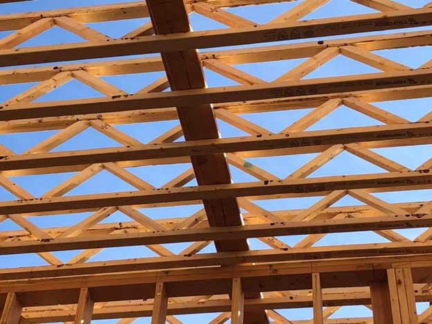 Finger joint wood trusses are an engineered wood product designed for residential/ light commercial application.