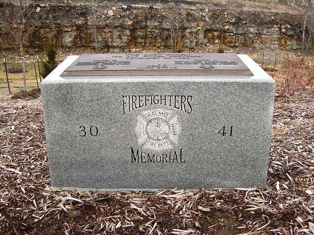 Kansas City MO firefighter LODD memorial