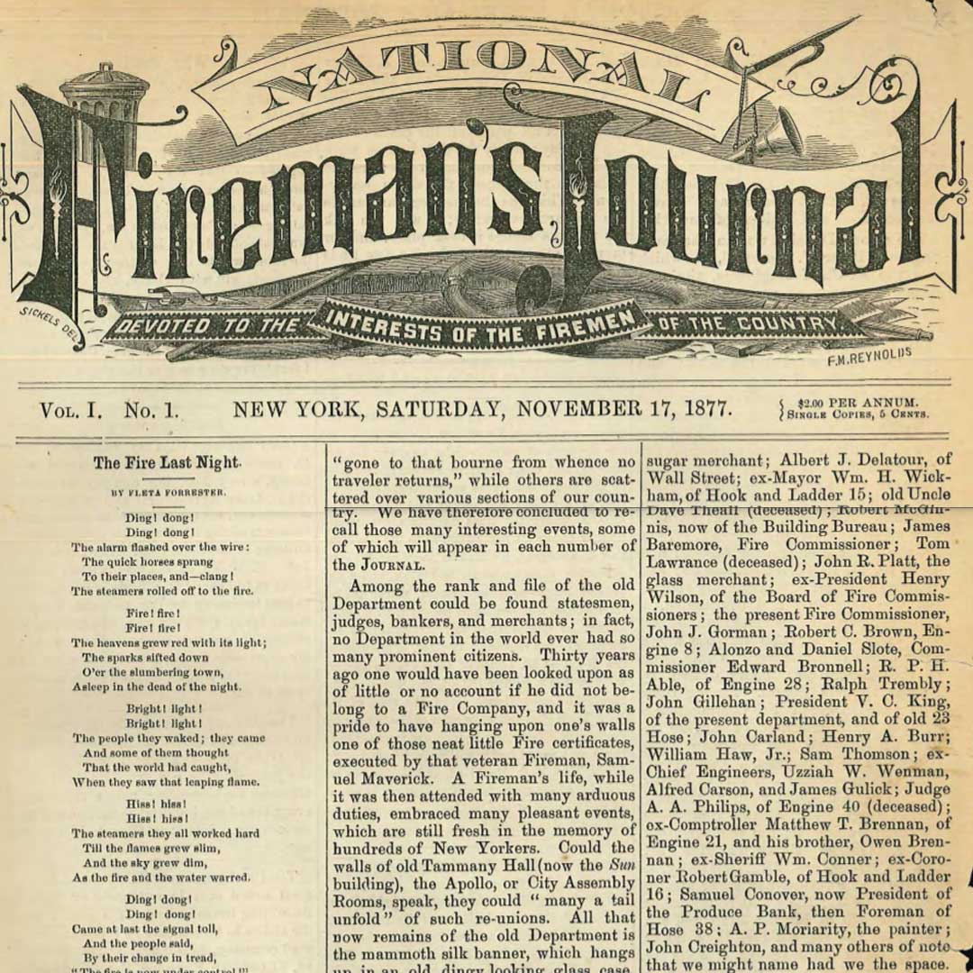 National Fireman's Journal