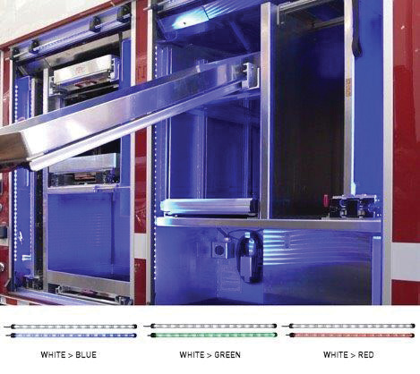 OnScene Solutions’ COLOR-CHANGING COMPARTMENT LIGHTS