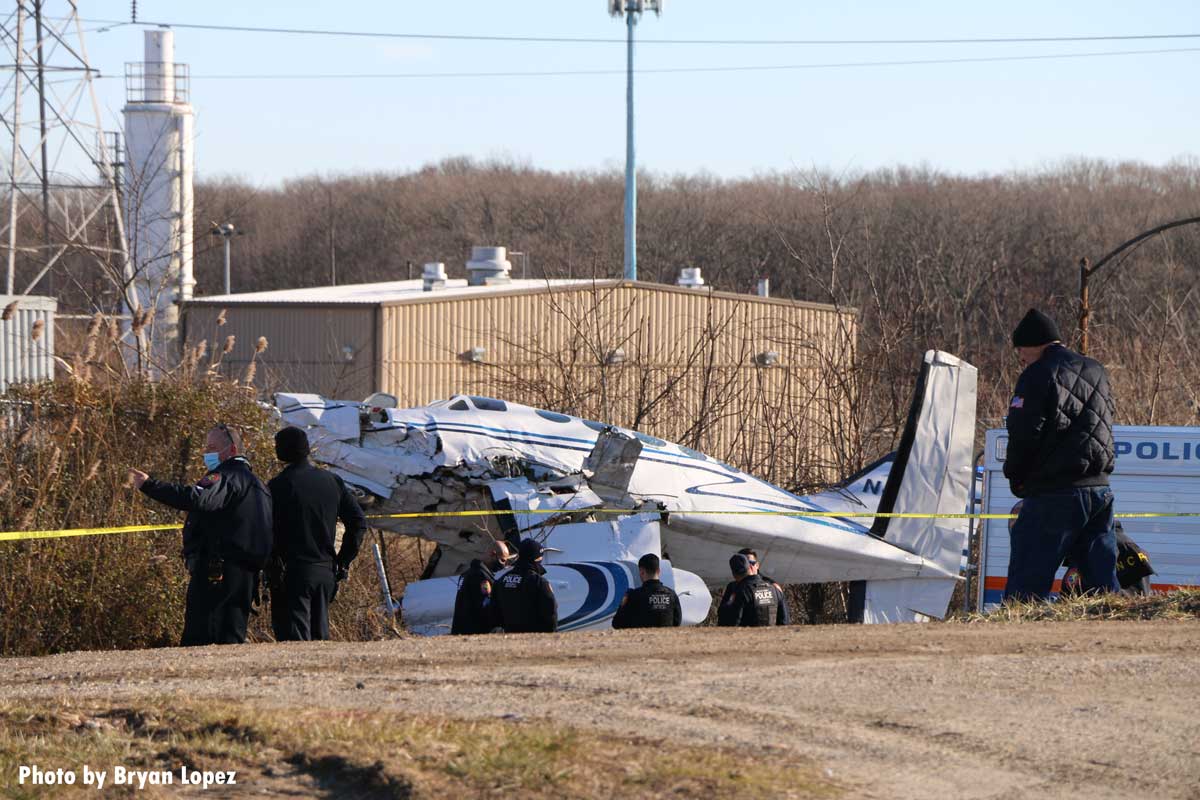 Plane crash on Long Island