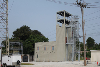 STEEL FIRE-TRAINING TOWER