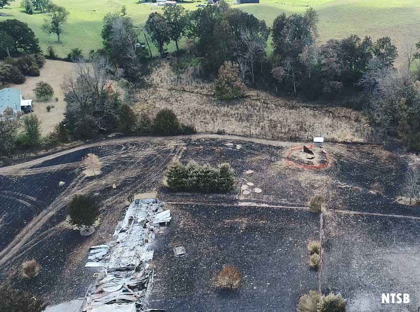 Kentucky pipeline blast site