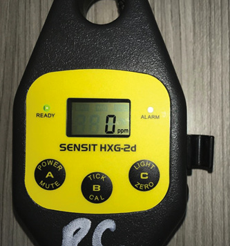 Some MOS-based instruments will automatically change the display from ppm to percent LEL, sound an alarm, and have a tick function to allow you to locate the source of a small leak and low concentrations of gas.