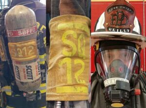 Various methods of identification for firefighter gear