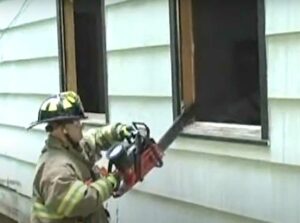 Making a window into a door