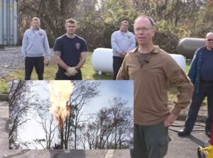 Jeff Chandler and company on propane flaring