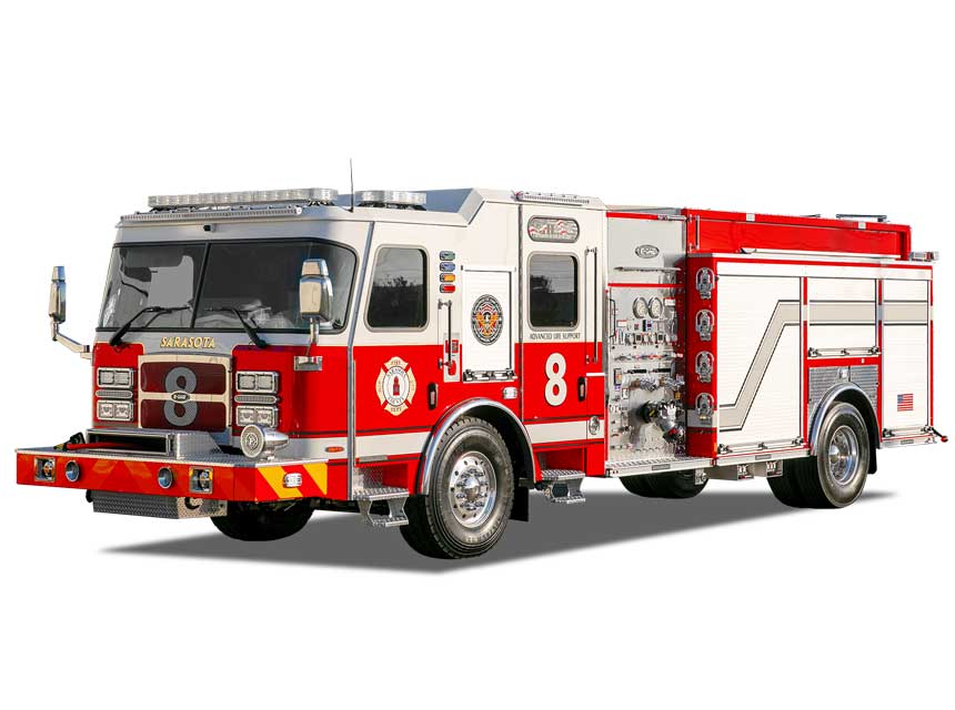 Sarasota County fire apparatus