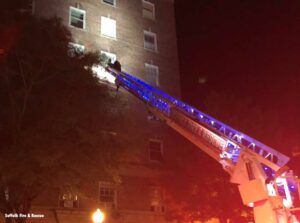 Suffolk VA high-rise fire