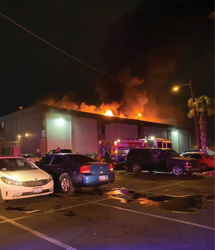 For this greater-alarm apartment fire in central Phoenix, the IC was challenged with a fast-moving fire spreading throughout an occupied apartment building, requiring a rapid size-up of the critical factors and decisive action.