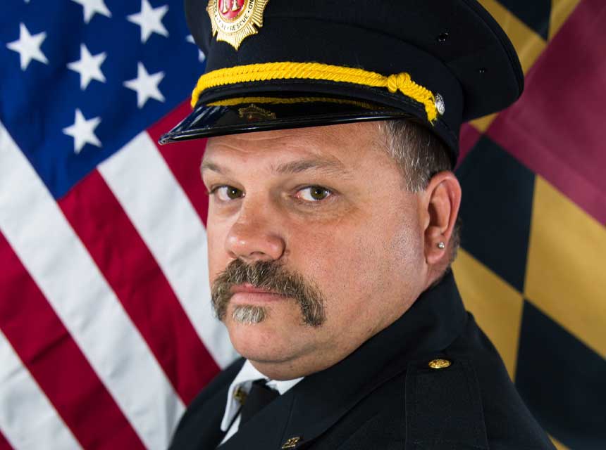 Captain Joshua Laird, Frederick County Division of Fire and Rescue Services