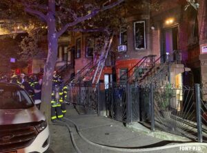 FDNY members make grabs in Brooklyn's Sunset Park