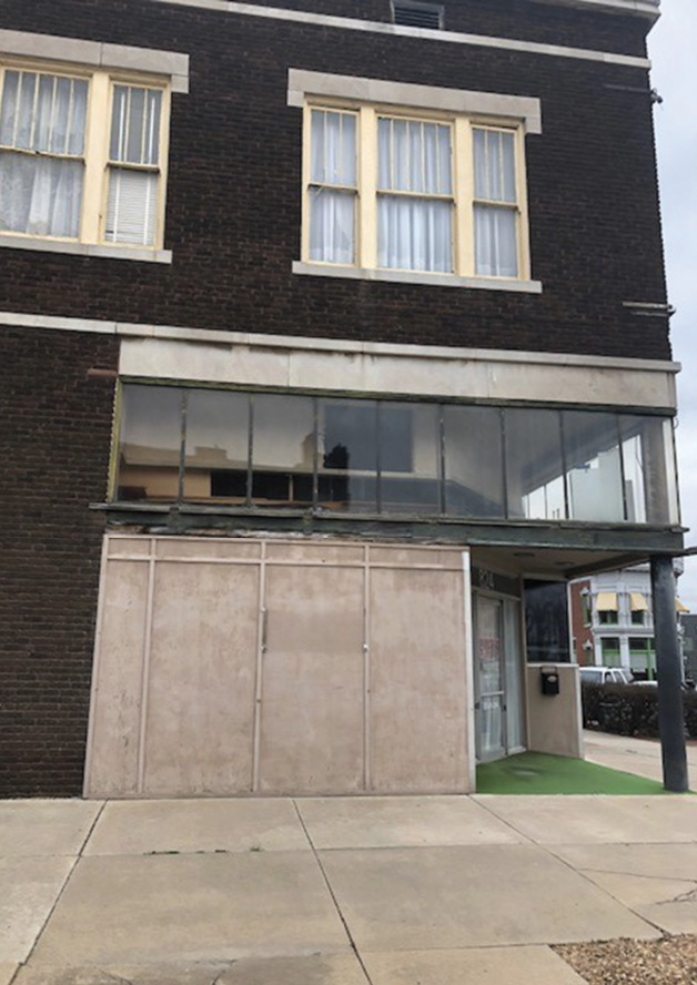 Visual clues combined with prefire incident planning greatly assist in identifying risks, such as multiple ceiling voids found in this boarded-up downtown structure of ordinary construction.