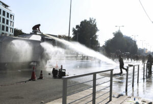 Greek firefighters