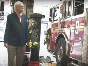 Dan Noonan with FDNY apparatus