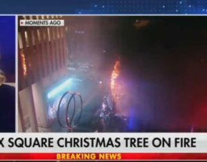 FOX Christmas tree fire