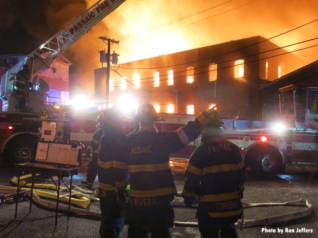 Passaic fire incident command