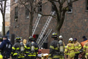 Apartment Building Fire