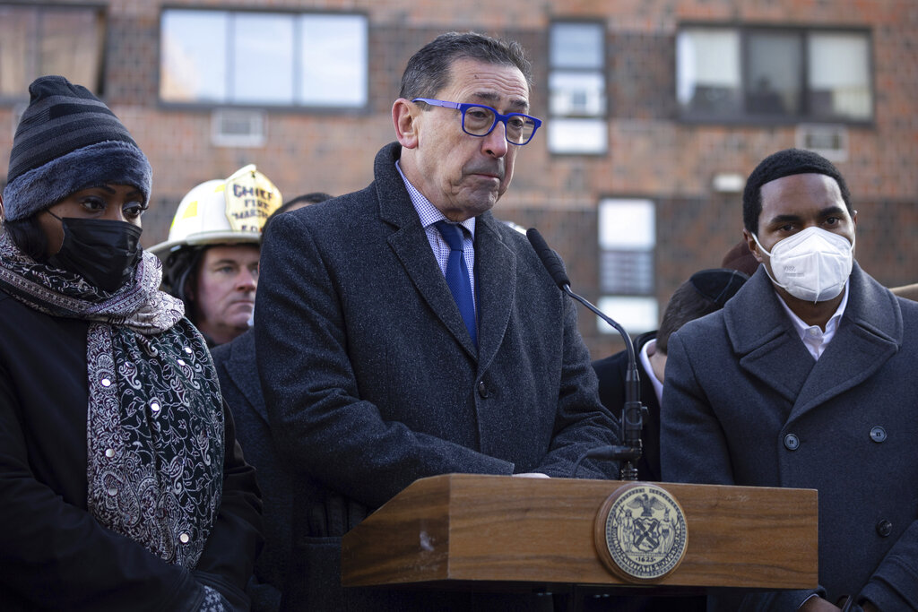 FDNY commissioner Daniel A. Nigro