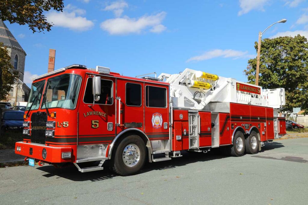 Lawrence MA Fire Department Ladder 5