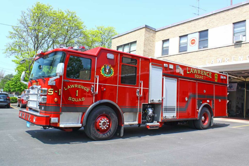 Lawrence MA Fire Department Squad 1