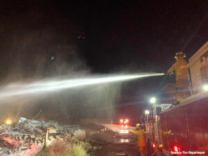 Fire at Poor Farm in California