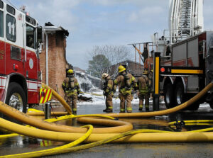 Navy Mid-Atlantic firefighters