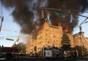 Fire in multiple dwelling