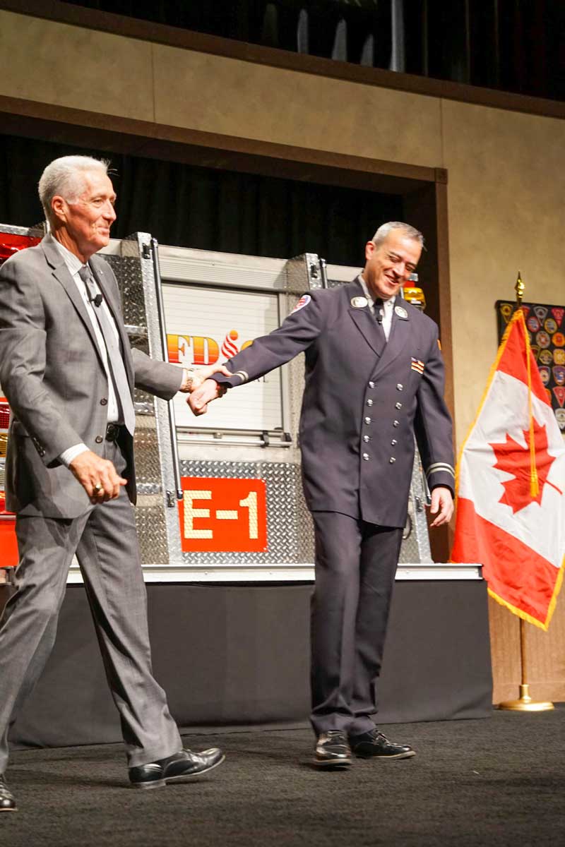 Bobby Halton and Doug Mitchell Jr. at FDIC International 2022