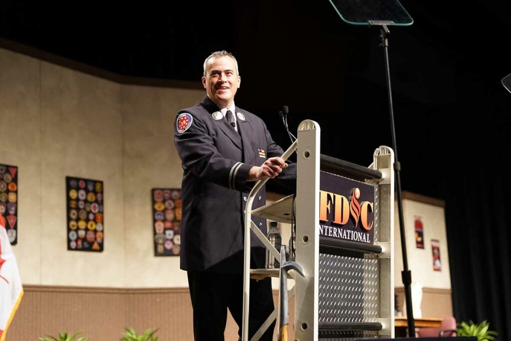 Doug Mitchell Jr. at FDIC International 2022