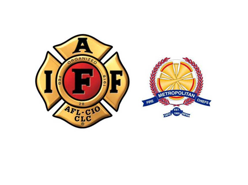 IAFF and Metro Chiefs logos