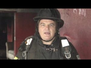 Ray McCormack on the backup firefighter