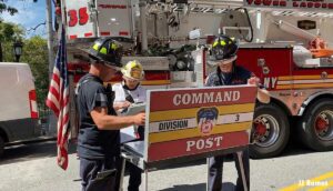 FDNY command post Division 3