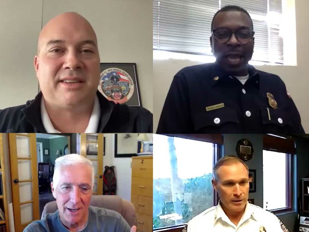 Brian Zaitz, Demond Simmons, Steve Shaw, and Bobby Halton