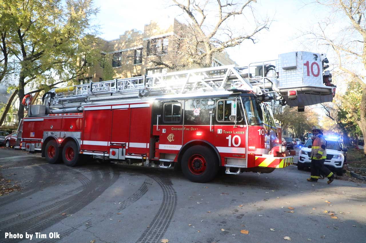 Chicago Fire Department Tower Ladder 10