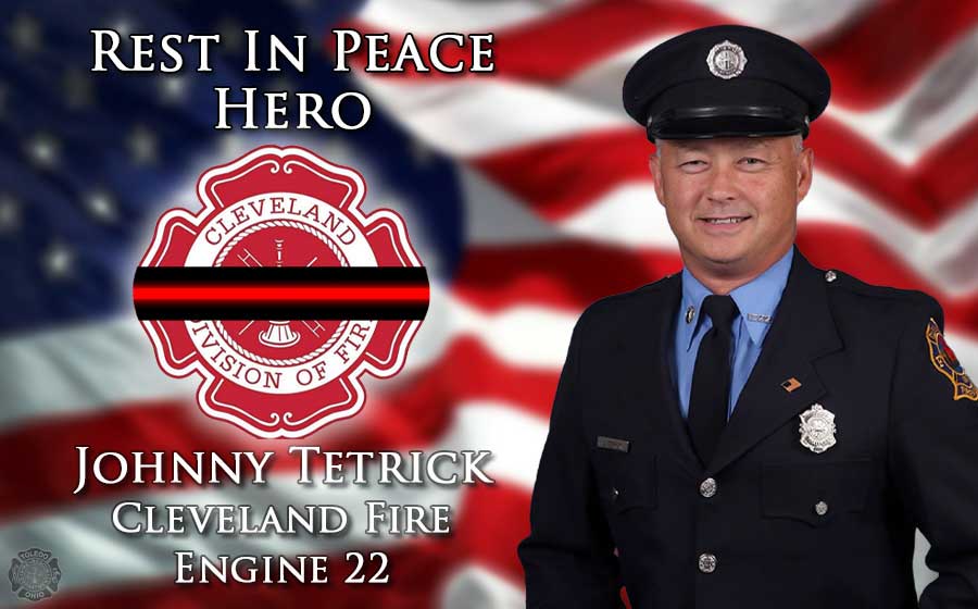 Cleveland OH Firefighter Johnny Tetrick