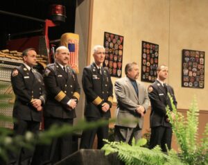 Joe Downey, Ron Kanterman, Bobby Halton, Ron Siarnicki, and Chuck Downey