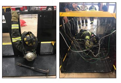 Firefighter SCBA confidence training