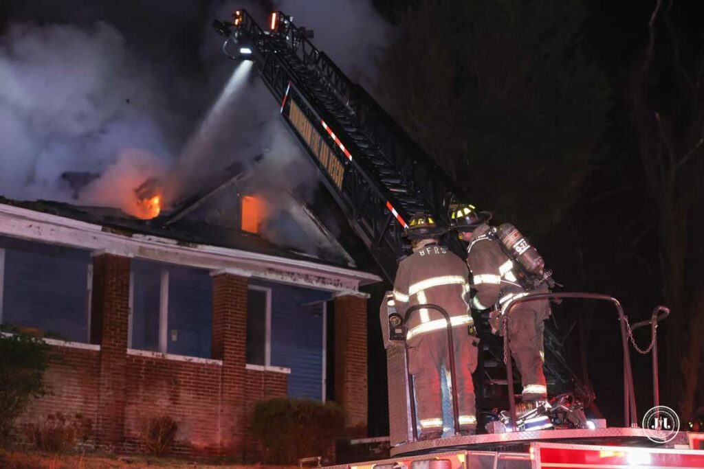 Birmingham firefighters respond to a house fire