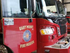 East Point Georgia fire truck