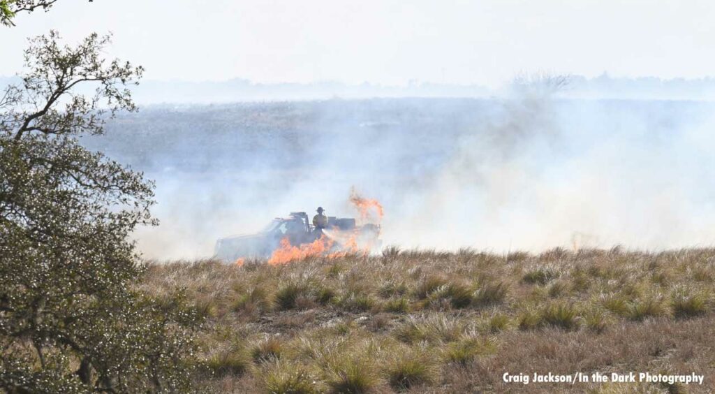 Lake County Florida brush fire