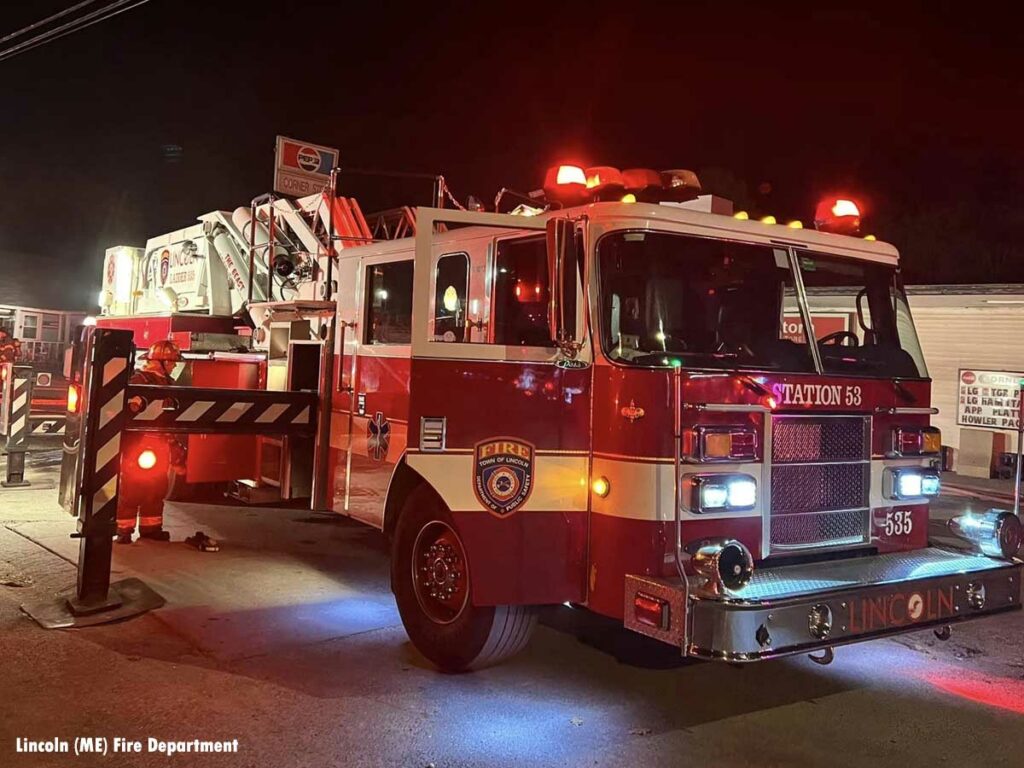 Lincoln Maine fire department apparatus