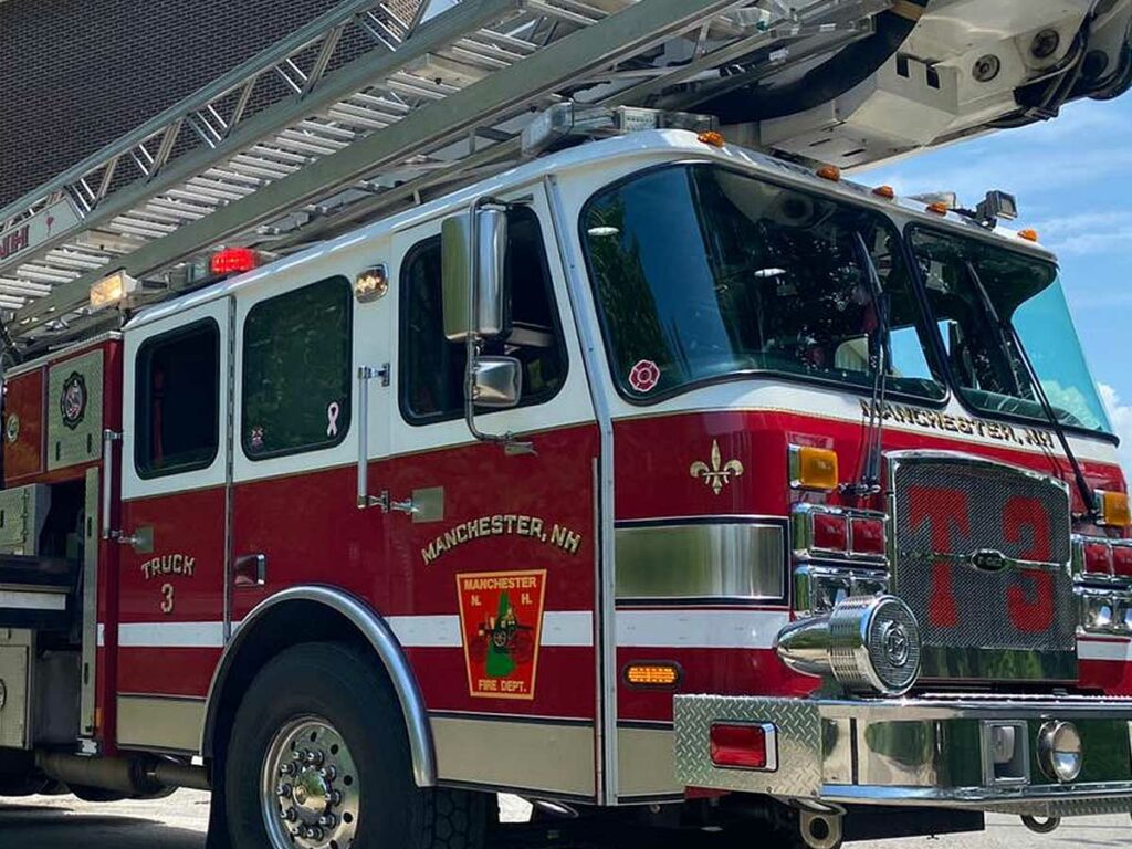 Manchester NH fire truck