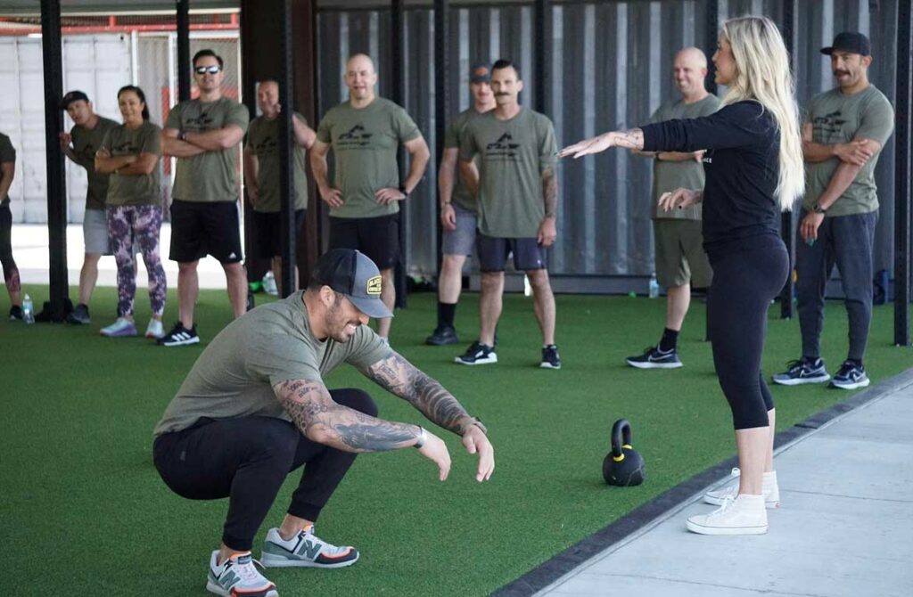 Firefighter mobility training squat performance