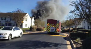 Chesapeake apartment fire with rescues Virginia